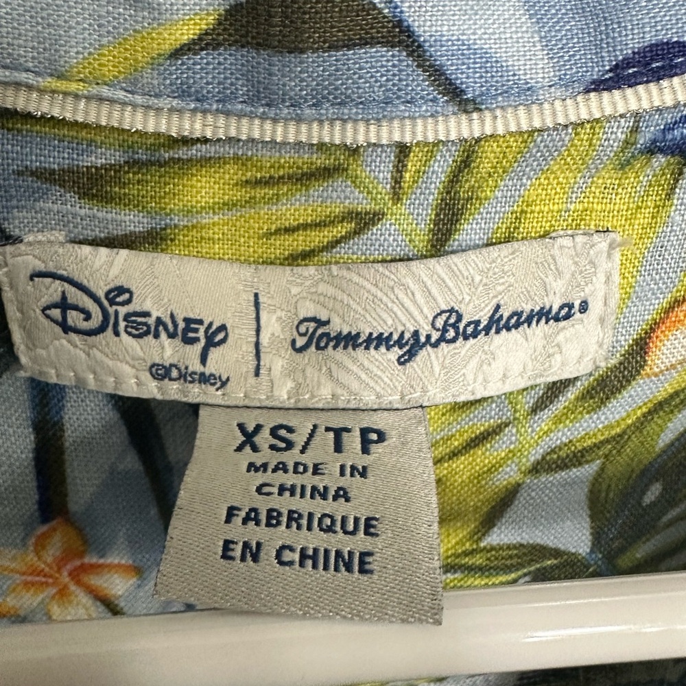 LIMITED EDITION Tommy Bahama Disney Jungle Jubilee Linen Shirt XS Mickey Rare - Picture 5 of 5